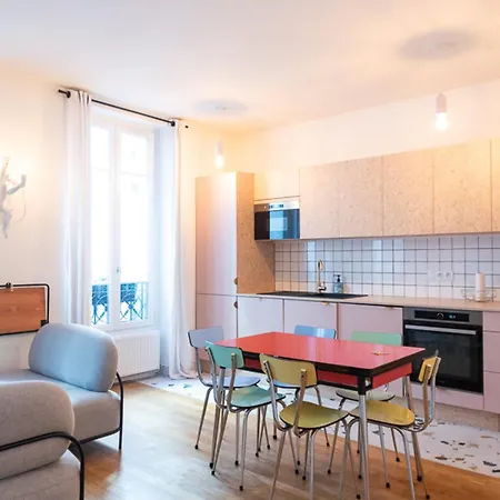 Apartament Bright - Near Place De La Bastille Paryż